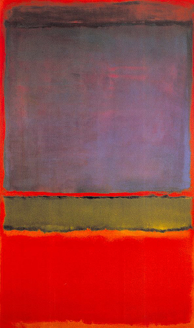 No. 6 (Violet, Green and Red) Mark Rothko